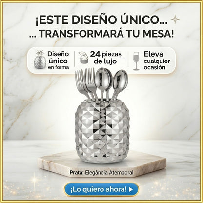 TropicalSet  24 piezas Haz que tu comedor hable por ti: moderno, vibrante y único 🟡Aprovecha el 40% DCTO solo por tiempo limitado