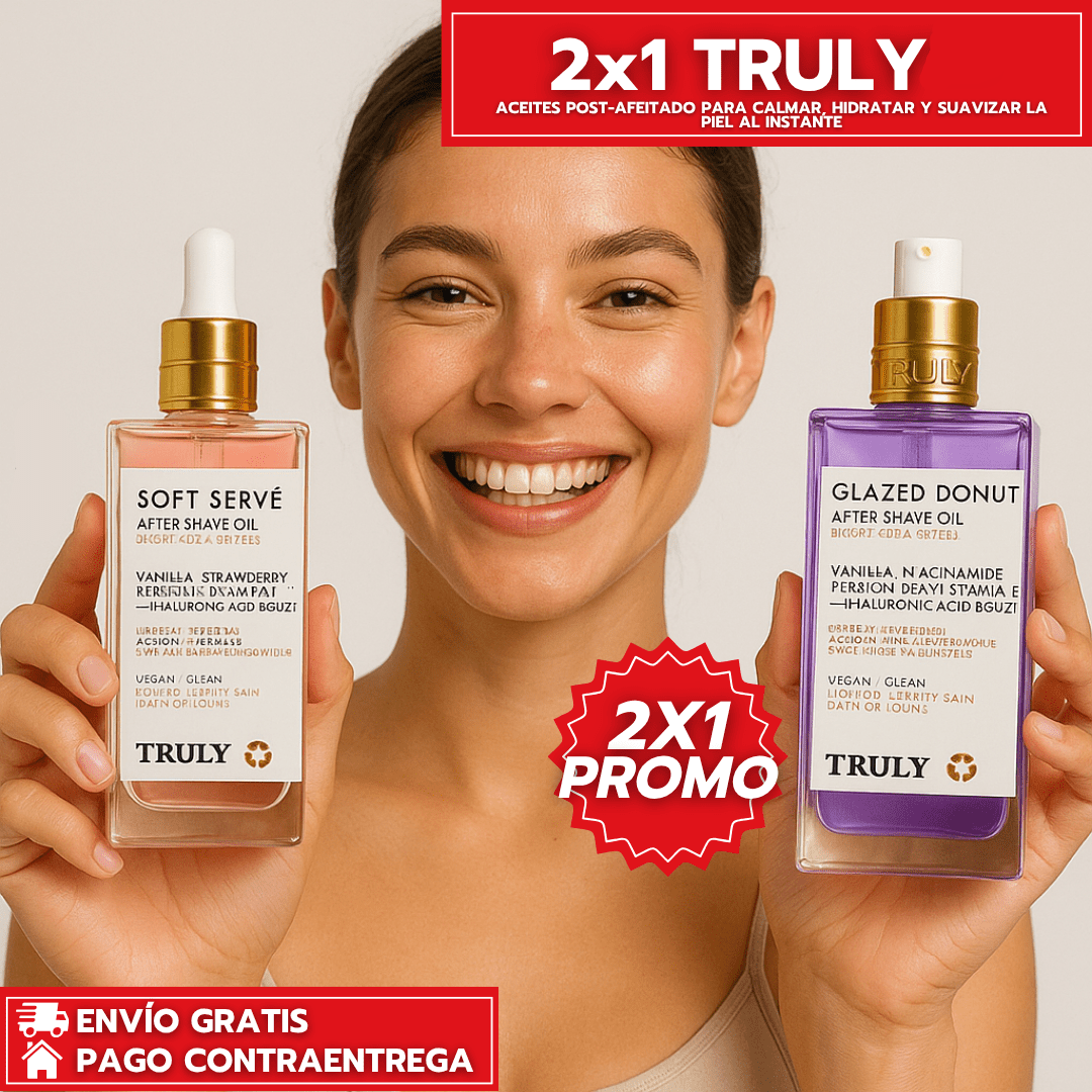Oferta Especial 2x1: Truly ORIGINALES - Soft Serve y Glazed Donut