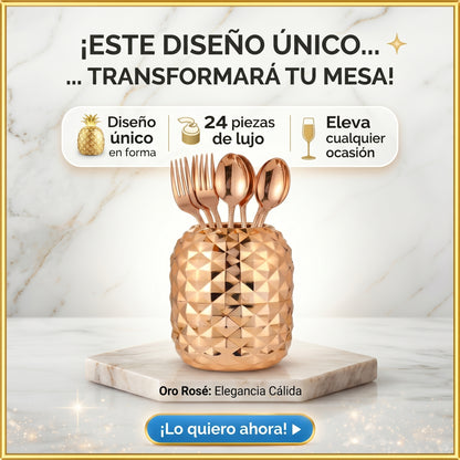 TropicalSet  24 piezas Haz que tu comedor hable por ti: moderno, vibrante y único 🟡Aprovecha el 40% DCTO solo por tiempo limitado