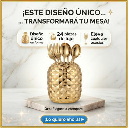 TropicalSet  24 piezas Haz que tu comedor hable por ti: moderno, vibrante y único 🟡Aprovecha el 40% DCTO solo por tiempo limitado